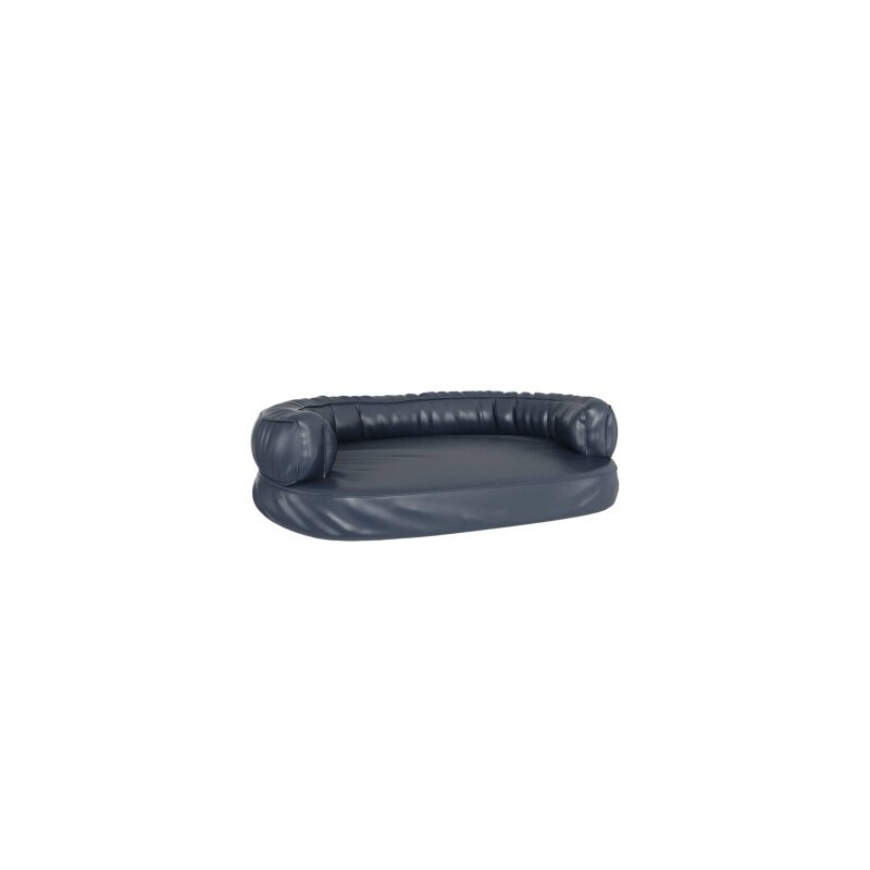 VidaXL Hundebett Ergonomisch Kunstleder blau L