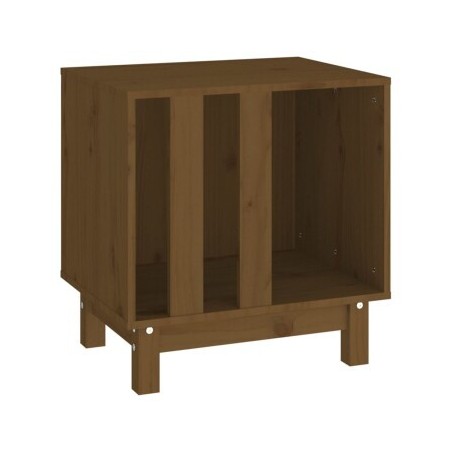 VidaXL Hundehütte Massivholz Kiefer Hundehöhle Hundebett braun 50 cm, 50 cm, 52 cm