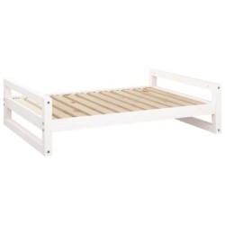 VidaXL Hundebett XXL (105,5x75,5x28 cm) weiß