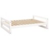 VidaXL Hundebett XXL (105,5x75,5x28 cm) weiß