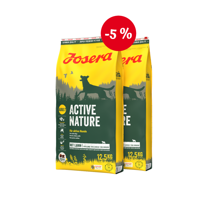 JOSERA Active Nature 2x12,5 kg
