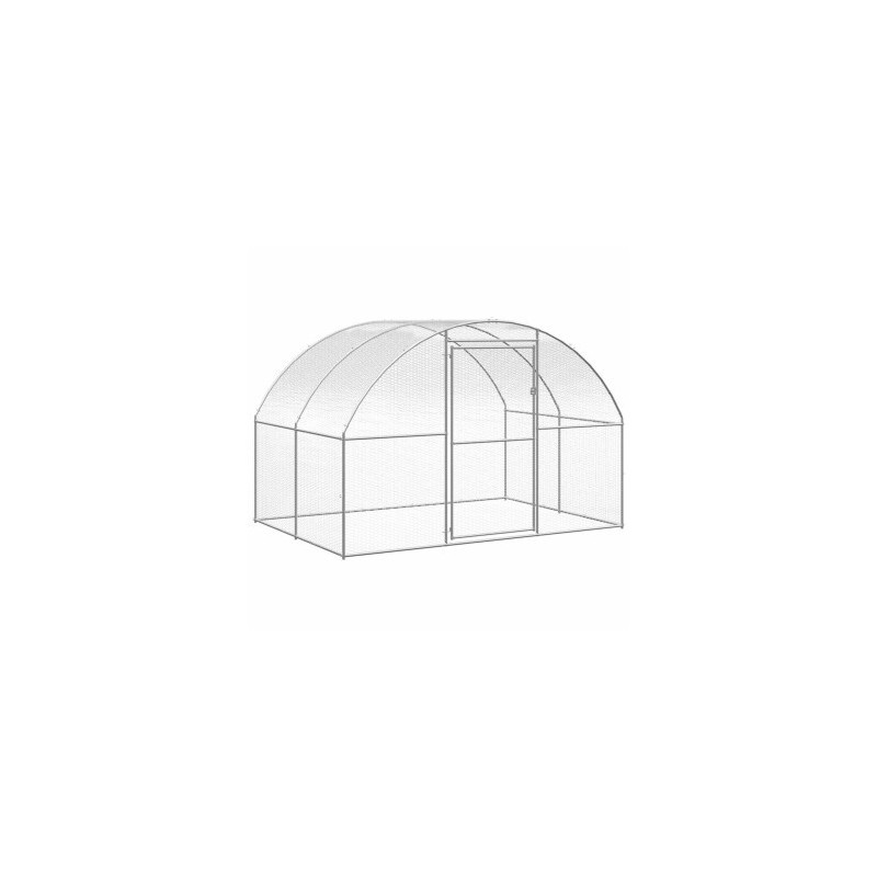 VidaXL Hühnerstall ohne Dach 3 m, 2 m, 2 m
