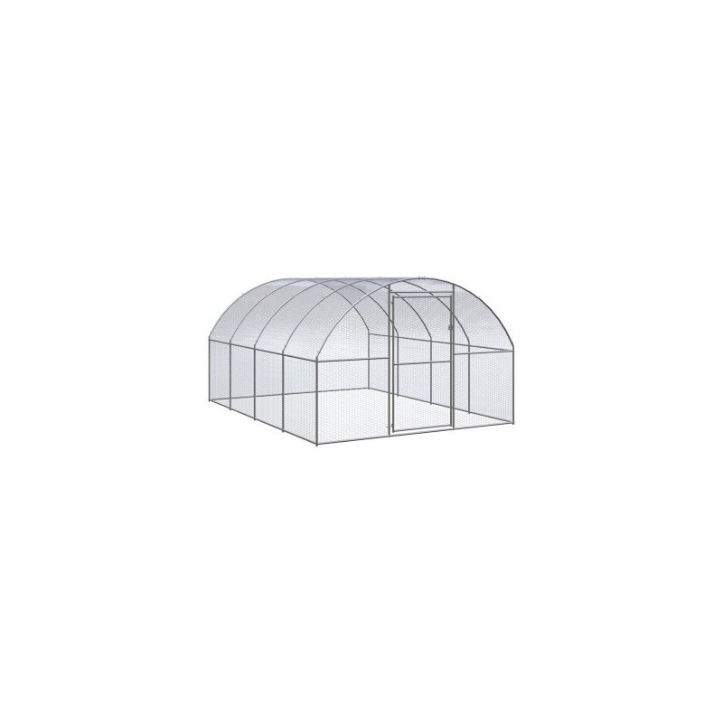 VidaXL Hühnerstall ohne Dach 3 m, 4 m, 2 m