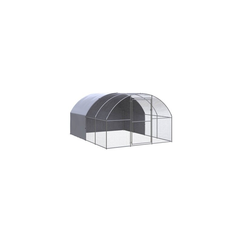 VidaXL Hühnerstall / Geflügelstall mit Dach 3 m, 4 m, 2 m