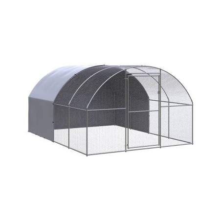 VidaXL Hühnerstall / Geflügelstall mit Dach 3 m, 4 m, 2 m