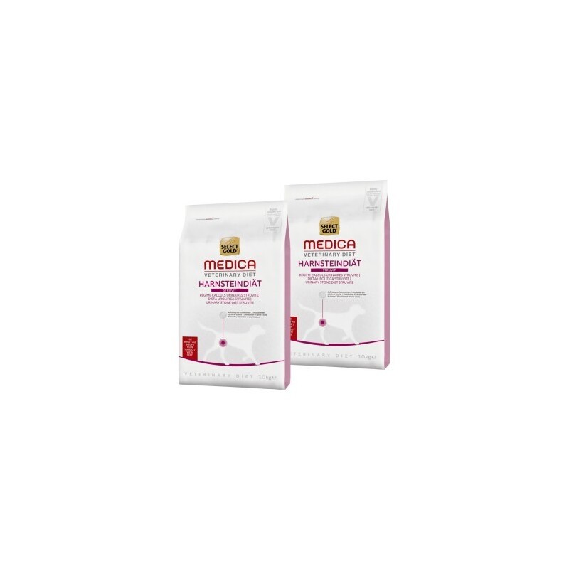 SELECT GOLD Medica Harnsteindiät Rind 2x10 kg