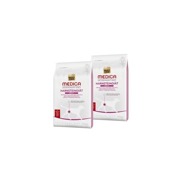 SELECT GOLD Medica Harnsteindiät Rind 2x10 kg