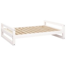 VidaXL Hundebett XXL (105,5x75,5x28 cm) weiß