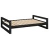 VidaXL Hundebett XXL (105,5x75,5x28 cm) schwarz