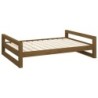 VidaXL Hundebett XXL (105,5x75,5x28 cm) braun