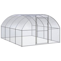 VidaXL Hühnerstall ohne Dach 3 m, 4 m, 2 m