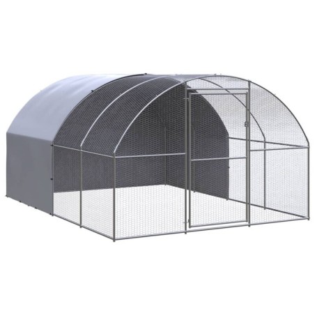 VidaXL Hühnerstall / Geflügelstall mit Dach 3 m, 4 m, 2 m