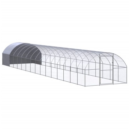 VidaXL Hühnerstall / Geflügelstall mit Dach 3 m, 16 m, 2 m
