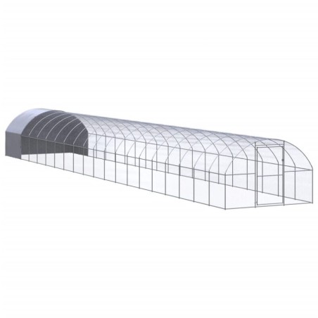 VidaXL Hühnerstall / Geflügelstall mit Dach 3 m, 20 m, 2 m