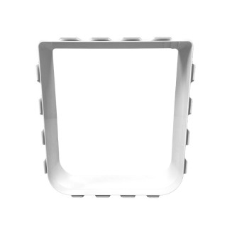 Closer Pets Tunnelverlängerung für große Haustierklappe – Weiß (CP400W)