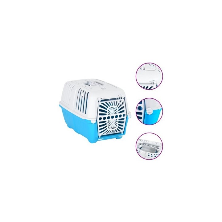 VidaXL Transportbox für Haustiere Weiß S