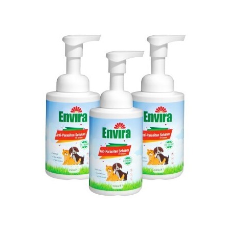Envira VET Anti-Parasiten Schaum für Hunde & Katzen 1,05 l