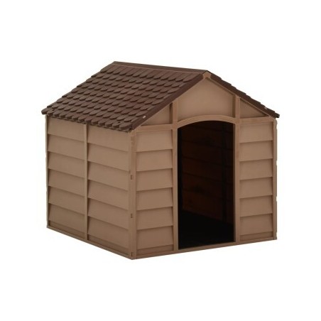 VidaXL Hundehütte Braun PP Hundehaus Hundehöhle Hundebox 71 cm, 71,5 cm, 68 cm