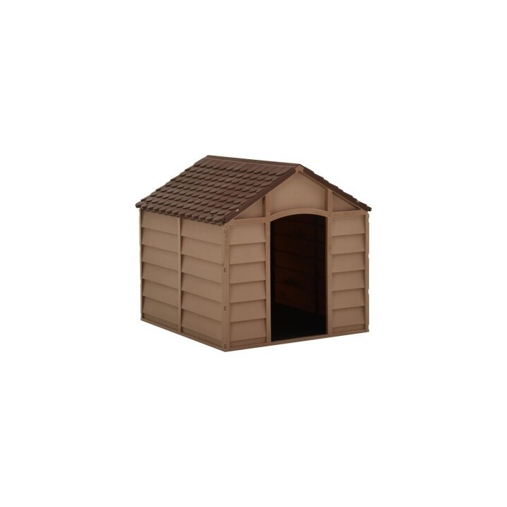 VidaXL Hundehütte Braun PP Hundehaus Hundehöhle Hundebox 71 cm, 71,5 cm, 68 cm