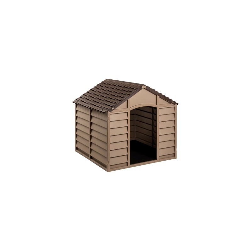 VidaXL Hundehütte Braun PP Hundehaus Hundehöhle Hundebox 86 cm, 84 cm, 82 cm