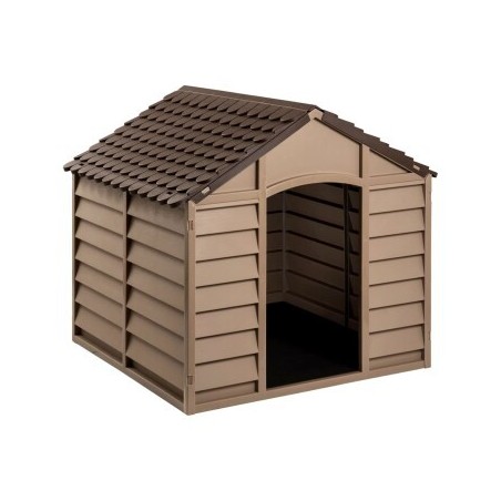 VidaXL Hundehütte Braun PP Hundehaus Hundehöhle Hundebox 86 cm, 84 cm, 82 cm