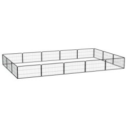 VidaXL Hunde Laufstall / Freilaufgehege 5 m, 3 m, 50 cm