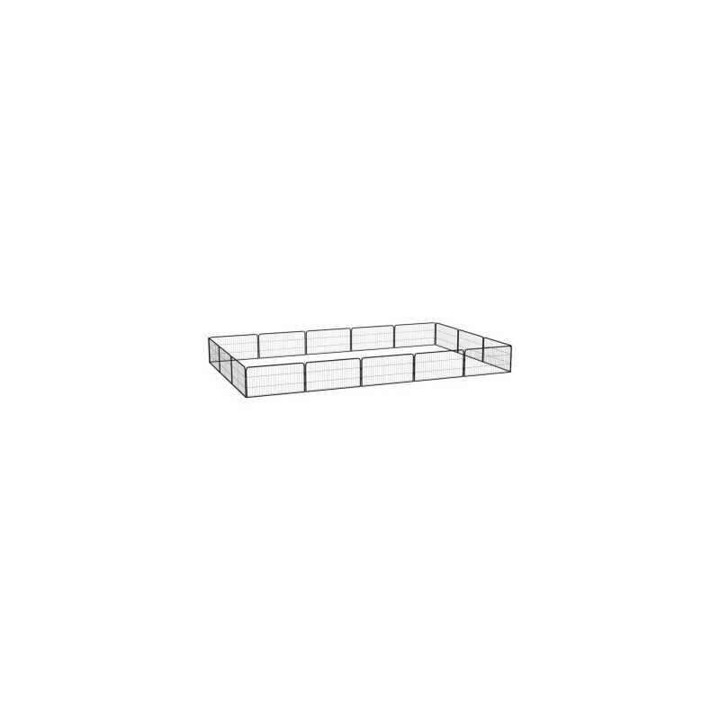 VidaXL Hunde Laufstall / Freilaufgehege 5 m, 3 m, 50 cm