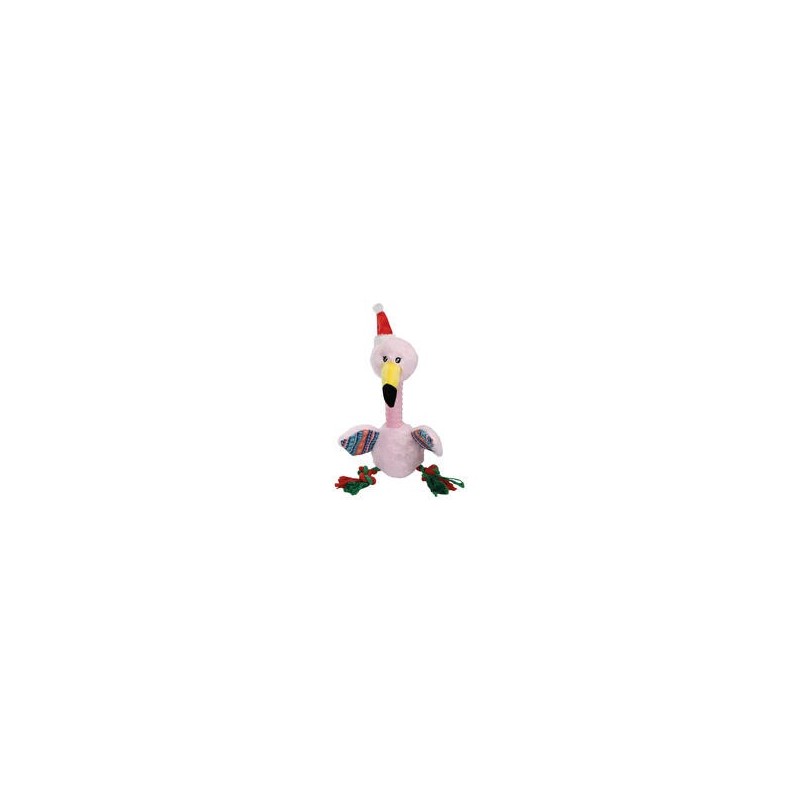 Nobby Weihnachts-Flamingo mit Seil