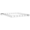 VidaXL Hunde Laufstall / Freilaufgehege mit Unterstand 8 m, 8 m, 50 cm