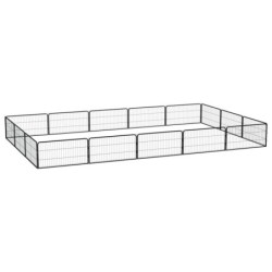 VidaXL Hunde Laufstall / Freilaufgehege 5 m, 3 m, 50 cm
