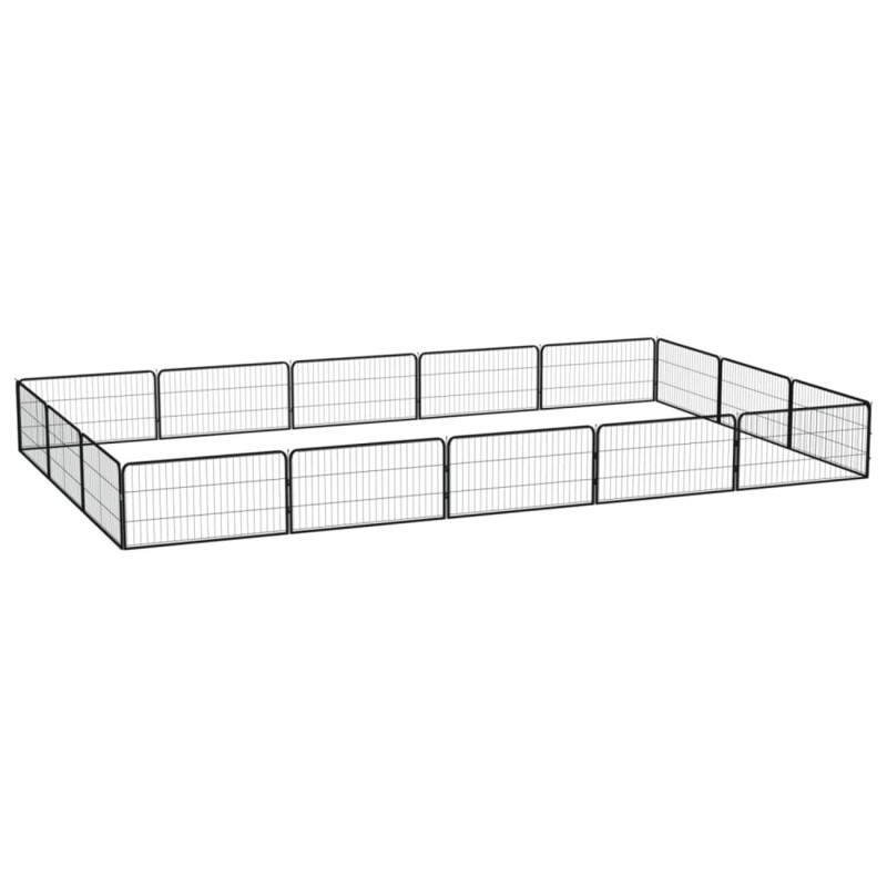 VidaXL Hunde Laufstall / Freilaufgehege 5 m, 3 m, 50 cm