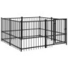 VidaXL Outdoor Hundezwinger Stahl 1,94 m, 1,935 m, 1 m