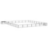 VidaXL Hunde Laufstall / Freilaufgehege mit Unterstand 8 m, 8 m, 50 cm