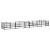VidaXL Outdoor Hundezwinger Stahl 9,7 m, 1,935 m, 1 m