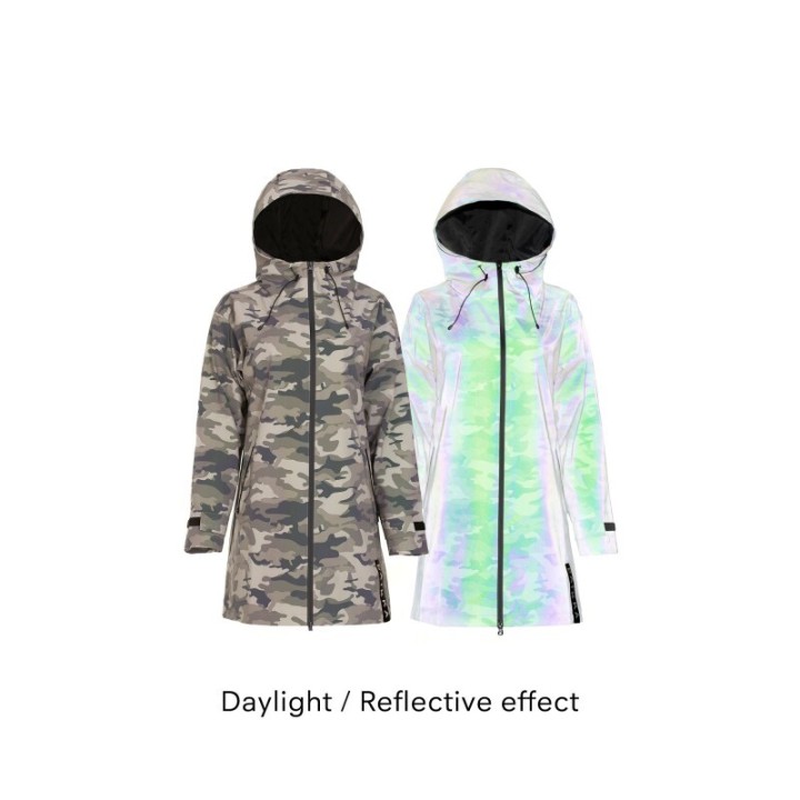 Paikka Visibility Damen Regenjacke leo M - INT