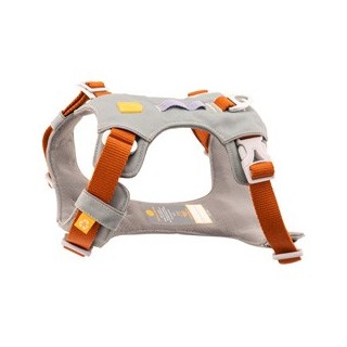 WOOLLY WOLF Hundegeschirr Alpha 360 glacier green mix, Gr. XS, Rückenlänge: ca. 11 cm, Bauchumfang: ca. 33 - 43 cm, Halsumfan