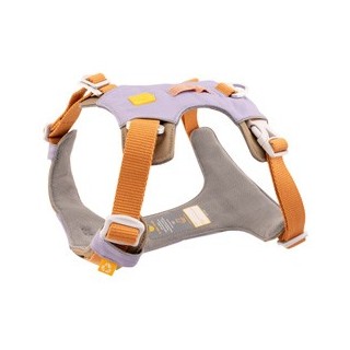 WOOLLY WOLF Hundegeschirr Alpha 360 lavender mix, Gr. XS, Rückenlänge: ca. 11 cm, Bauchumfang: ca. 33 - 43 cm, Halsumfang: ca