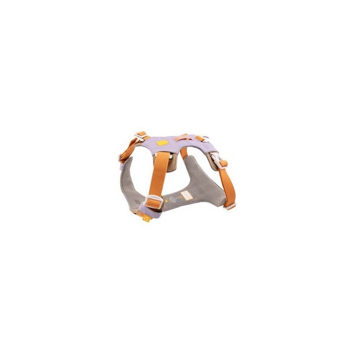 WOOLLY WOLF Hundegeschirr Alpha 360 lavender mix, Gr. XS, Rückenlänge: ca. 11 cm, Bauchumfang: ca. 33 - 43 cm, Halsumfang: ca