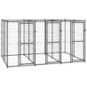 VidaXL Hundehütte 3,3 m, 2,2 m, 1,8 m
