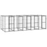 VidaXL Hundehütte 5,5 m, 2,2 m, 1,8 m
