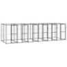 VidaXL Hundehütte 6,6 m, 2,2 m, 1,8 m