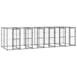 VidaXL Hundehütte 6,6 m, 2,2 m, 1,8 m