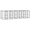 VidaXL Hundehütte 6,6 m, 2,2 m, 1,8 m
