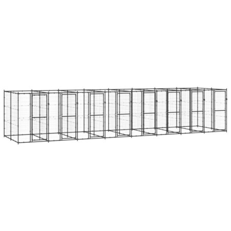 VidaXL Hundehütte 8,8 m, 2,2 m, 1,8 m