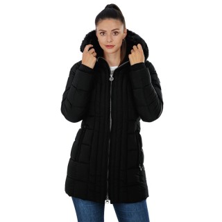 Knuffelwuff Damen Winterjacke Amsterdam Größe: M / 38 Khaki schwarz 44 - EU