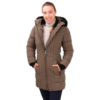 Knuffelwuff Damen Winterjacke Amsterdam Größe: M / 38 Khaki braun 36 - EU