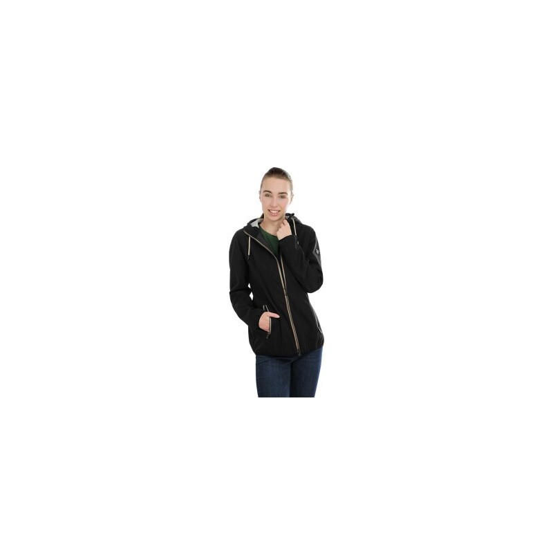 Knuffelwuff Damen Softshell Jacke Manhattan schwarz 38 - EU