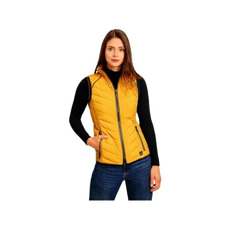Knuffelwuff Damen Weste Riverside gelb 38 - EU
