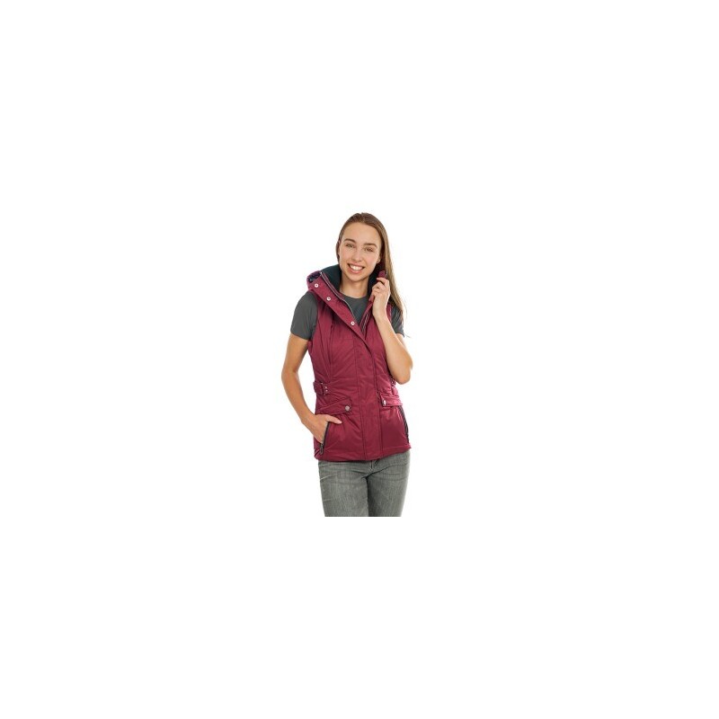 Knuffelwuff Damen Weste Carinae rot 40 - EU