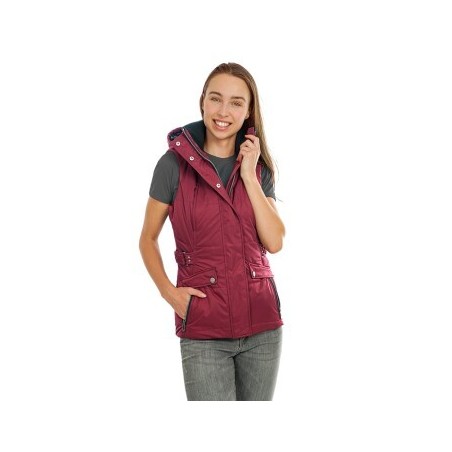 Knuffelwuff Damen Weste Carinae rot 40 - EU